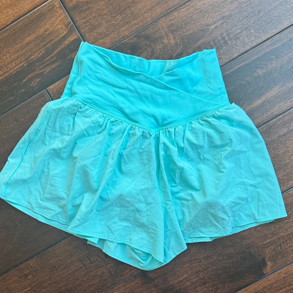 Aerie Turquoise Skorts